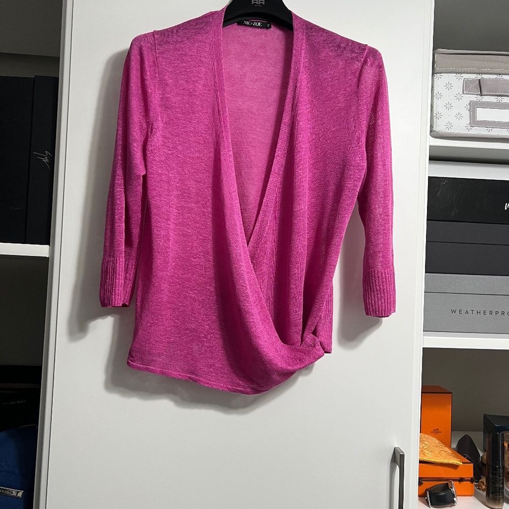 Nic+Zoe, Size S, 60% Linen, 40% Viscose